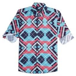 Cavio Boys Multicolor Printed Full Sleeves Shirt-image-80