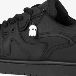 The Souled Store Men Casual Wear Matte Black Sneaker image 3