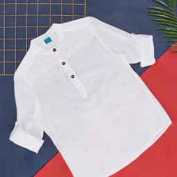 YU by Pantaloons Off White Cotton Regular Fit Shirt-picture-48