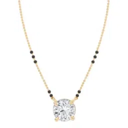 SHINE ETERNAL Lab Grown 18k (750) Yellow Gold Mangalsutras for Women-image-1