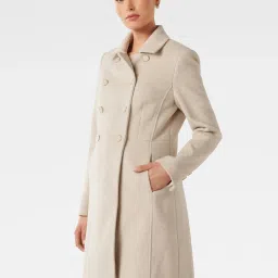 Forever New Cream Coat image 3