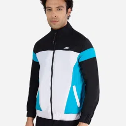 Skechers Multicolored Regular Fit Colour Block Jacket image 3