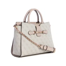 Guess Monogram Nolana Girlfriend Satchel Bag image 3