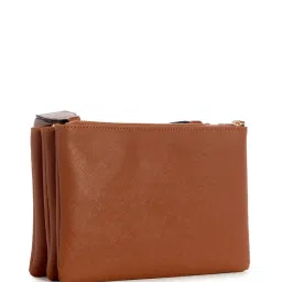 Guess Women Brown Satchel image 3