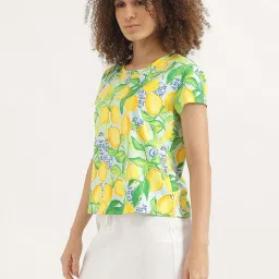 United Colors of Benetton Multicolored Printed Top image 3