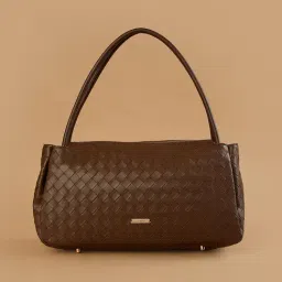 Code by Lifestyle Brown Shoulder Handbag-picture-31