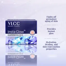 VLCC Insta Glow Diamond Bleach - Pack of 2 image 3