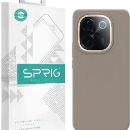 Sprig Back Cover for IQOO Z9S PRO (Brown)-picture-27