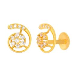 Bhima Jewels 22k (916) Yellow Gold Earrings for Women-picture-38