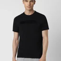 Van Heusen Black Slim Fit T-Shirt-picture-38