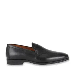 Louis Philippe Men's Black Formal Loafers-picture-37