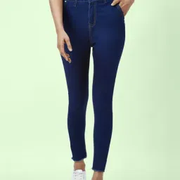 People by Pantaloons Blue Mid Rise Jeans-image-82