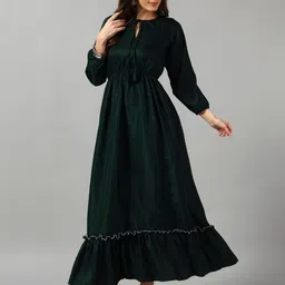 Raiyani Enterprise Tiered Fit & Flare Maxi Dress-picture-18