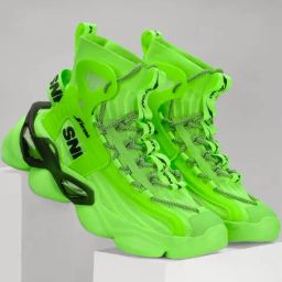 Atom Men's Gansta1 Green Running Shoes-picture-48