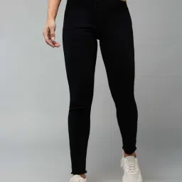 Dolce Crudo Black Skinny Fit Jeans-picture-45