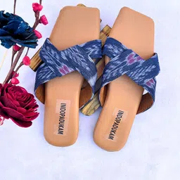 Indopadukam Women Open Toe Flats-picture-21