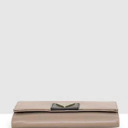 ESBEDA Women Textured Three Fold Wallet image 5