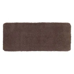 OBSESSIONS Chocolate Polyester Quick Dry & Anti Skid Bath Mat (Large) image 3