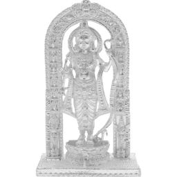 Sri Jagdamba Pearls 800 Silver Ram Lalla Idol - 20 gm-picture-1