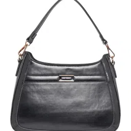Lino Perros Black Medium Hobo Shoulder Bag-image-66