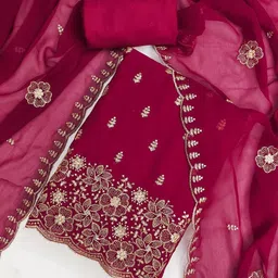 Suha Embroidered Unstitched Dress Material-picture-26