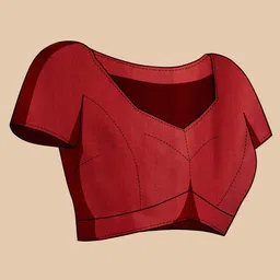 KALINI Checked Zari Banarasi Saree image 4