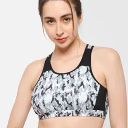 Clovia Multicolor Camo Print Sports Bra-picture-22