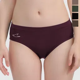 FREECULTR Women Pack Of 5 Moisture-Wicking Cotton Hipster Briefs-picture-38