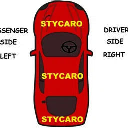 STYCARO Side Mirror Cover for Hundai Grand-i10 2014-2022 Model -White (LEFT PASSENGER SIDE) image 4