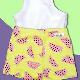 Snugkins Potty Training Shorts for Toddlers,Boys & Girls | 100% Cotton (Size 4, 4-5 Years) - Pack of1 - Watermelon-picture-19