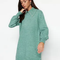 Trendyol Women Longline Pullover-image-99