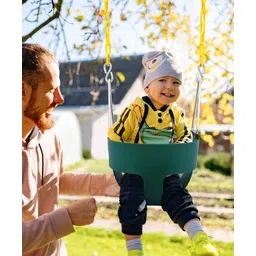 REZNOR Flexible High Back Full Bucket Chair Swing for Children's Seat Only - Green image 2