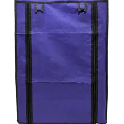 Urban Choice 5-Layer Blue Metal Shoe Rack Durable & Space-Saving Organizer for Home & Office image 3