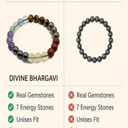 epsaa Money Magnet Bracelet, Natural Gemstone Unisex Bracelet for Men and Women Meditation Yoga Energy image 3