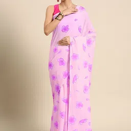 BUTA BUTI Floral Pure Cotton Saree-picture-27