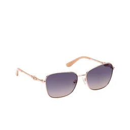 GUESS Women Butterfly Sunglasses with UV Protected Lens GUS78845728WSG-image-50