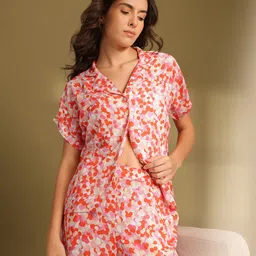 ETC Geometric Print Pyjama Set-picture-35