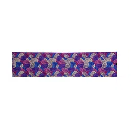 Alina decor Purple & Blue Digital Printed Table Runner image 2