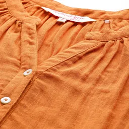 all about you Cotton Tiered A-Line Dress with Belt image 2