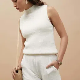 Code by Lifestyle Cream Striped Top-picture-28