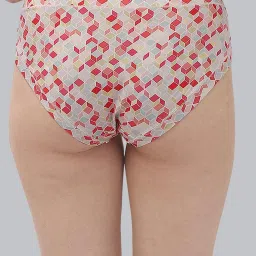 Soie Multi Polyester Regular Fit Printed Panties - Pack of 2 image 3