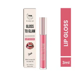 TNW-The Natural Wash Gloss To Glam Nourishing Lip Gloss Slush - 3 ml image 3