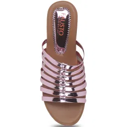 Fausto Women's Rose Casual Wedges image 3