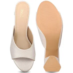 Inc.5 Women's Cream Casual Sandals image 3