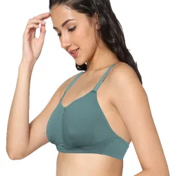 IN CARE Olive & Beige Non-Wired Full Coverage T-Shirt Bra - Pack of 2 image 3
