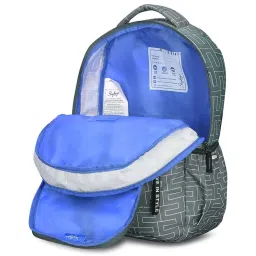 Skybags Tango 03 Grey Polyester Printed Backpack - 28 Ltrs image 3