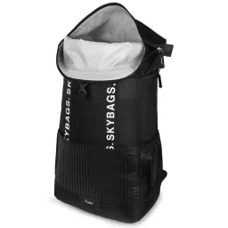 Skybags Grad Plus 03 Black Polyester Printed Laptop Backpack - 30 Ltrs image 3