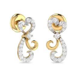 PC Jeweller Balas 18k Gold Earrings for Women-image-19
