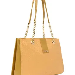 Rocia Mustard Shoulder Handbag image 3