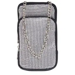 Aldo Black Embellished Mobile Pouch-picture-21